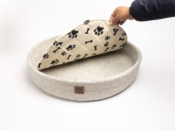 Top 8 Benefits of Having a Felt Dog Bed Whisker's Home