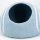 Whiskers Home Wool Felt Warm Pet House 100% New Zealand Wool Whisker's Home
