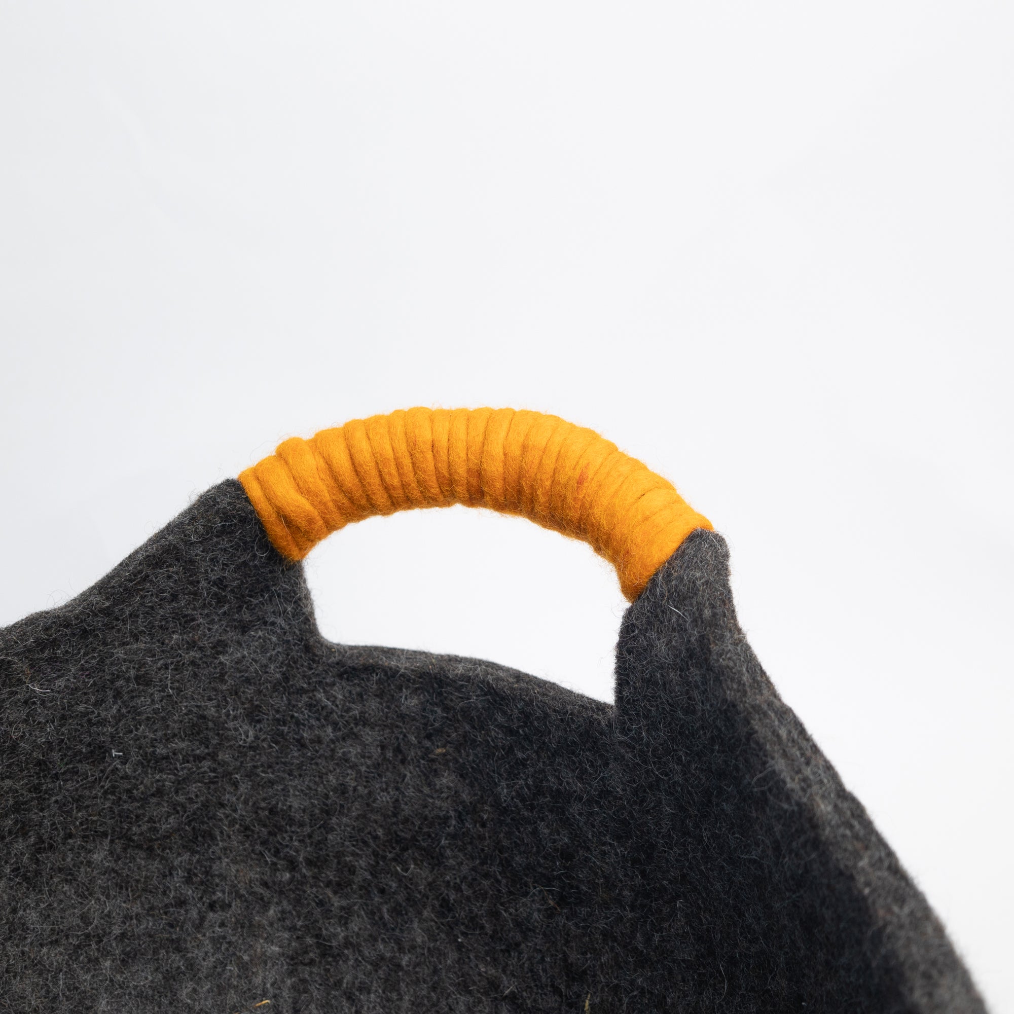 Wool Felt Cat Basket Bed 100% New Zealand Wool handmade color floral brown white black gray cream pet product comfy