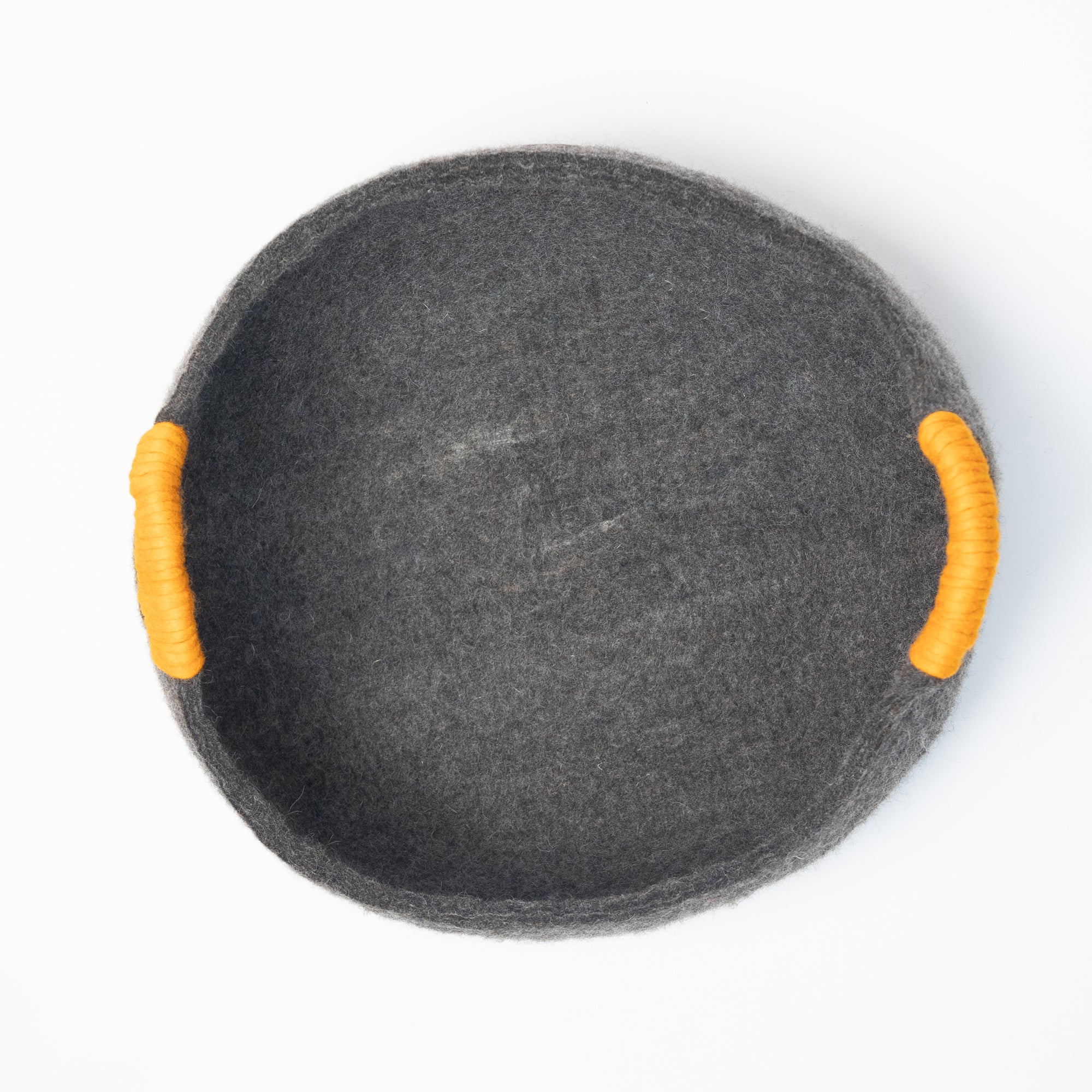 Wool Felt Cat Basket Bed 100% New Zealand Wool handmade color floral brown white black gray cream pet product comfy