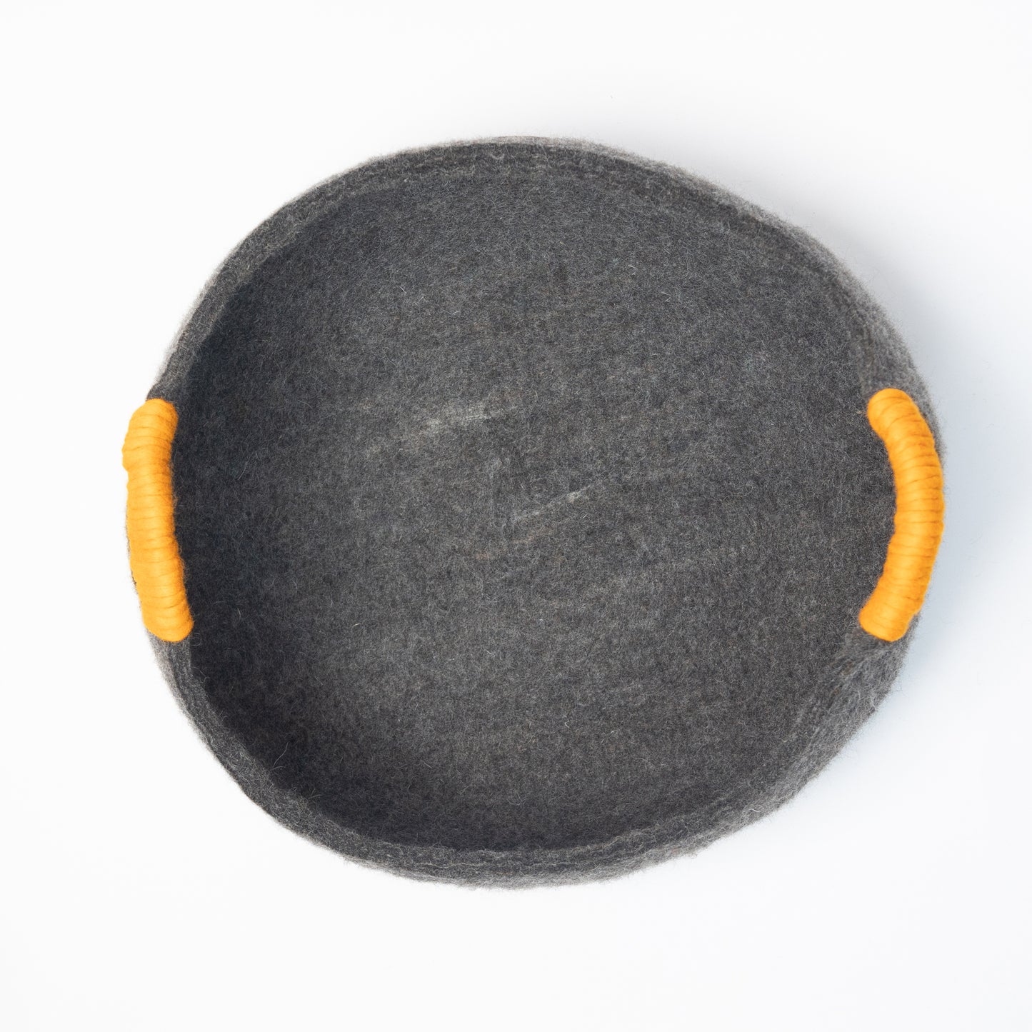 Wool Felt Cat Basket Bed 100% New Zealand Wool handmade color floral brown white black gray cream pet product comfy