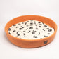 Whiskers Home Wool Round Felt Dog Bed Crafted with 100% New Zealand Wool Whisker's Home
