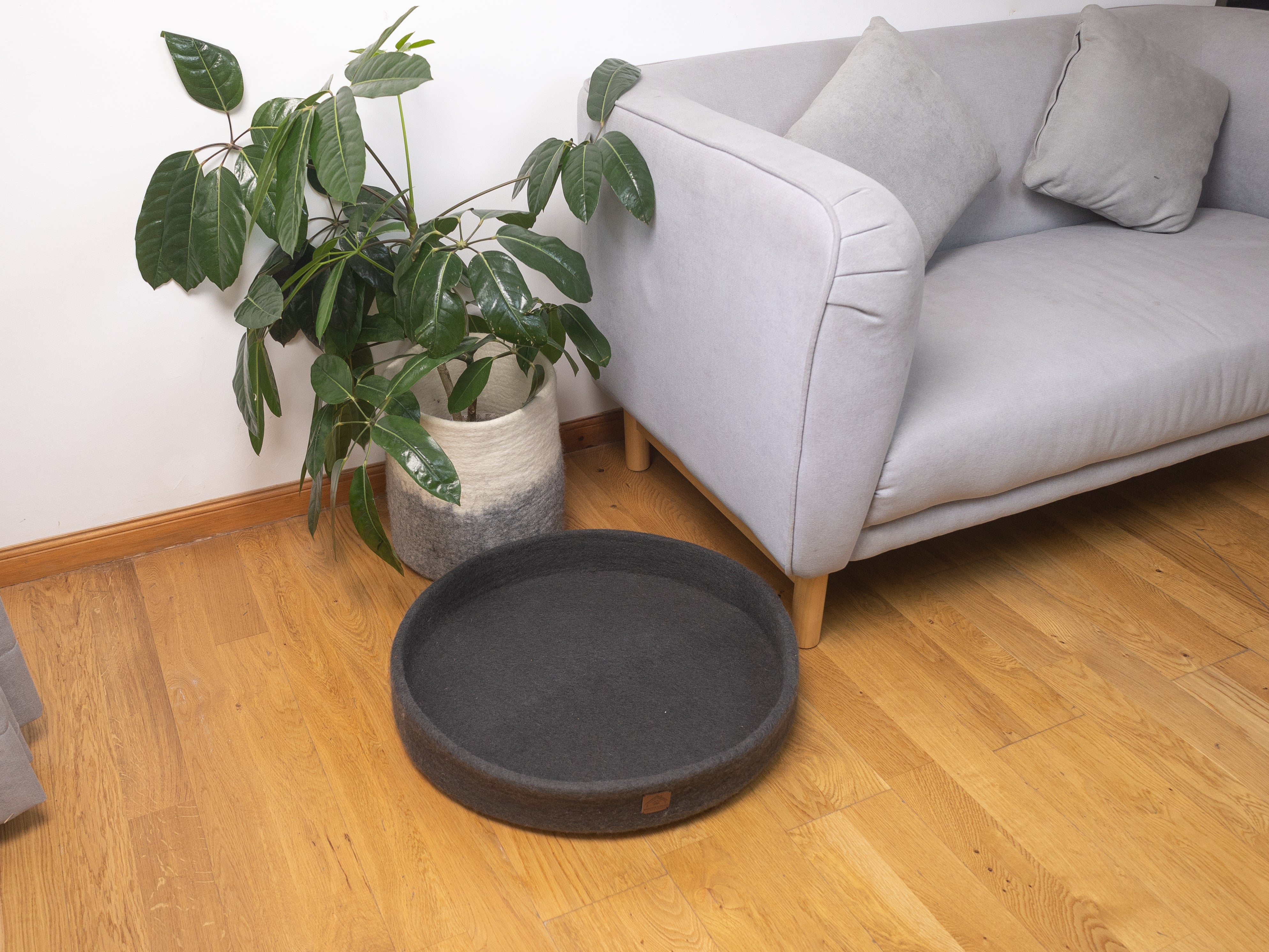 Wool Felt Dog Bed without Cushion