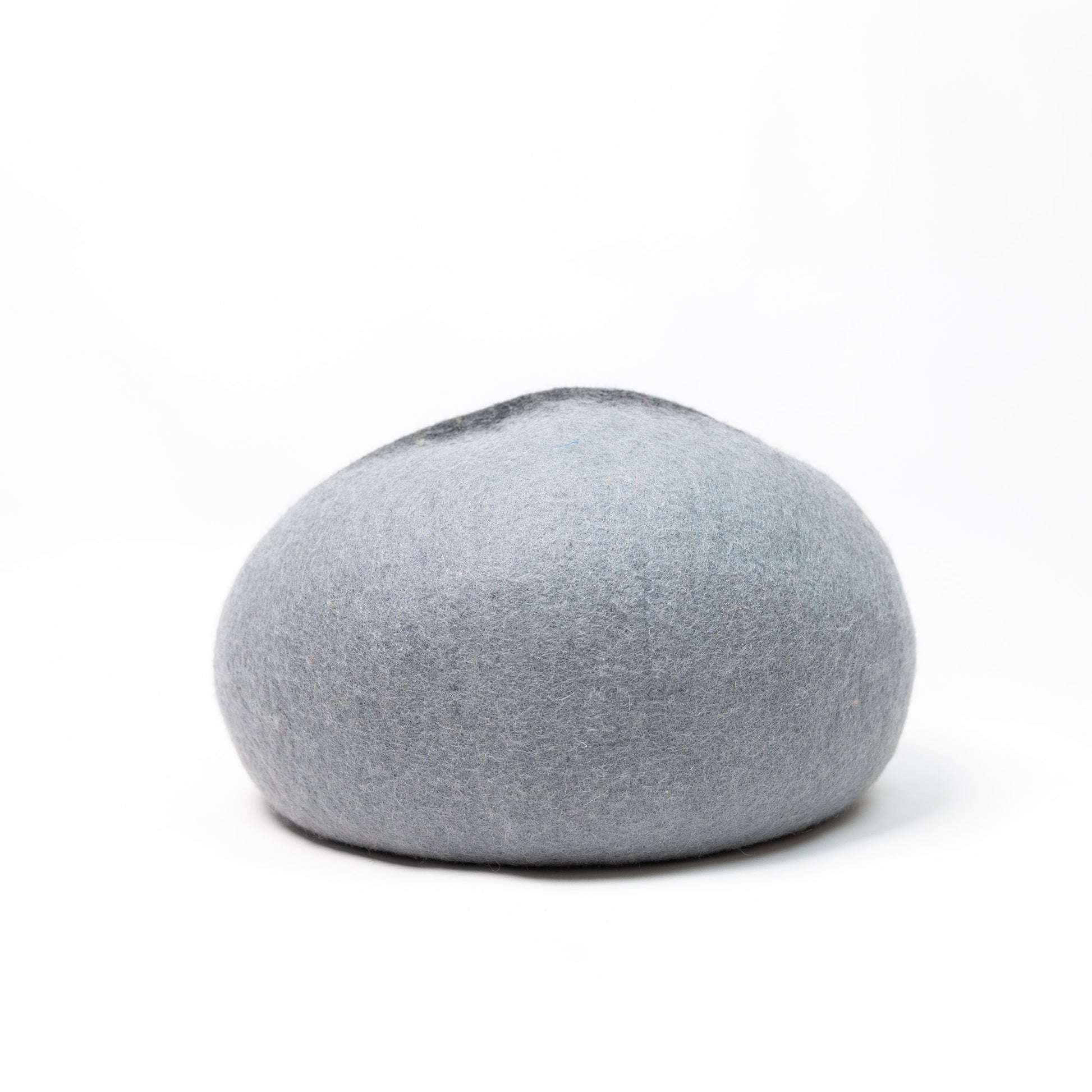 Wool Felt Gradient Cat Bed 100% New Zealand Wool color black gray 