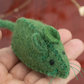 Handmade Stitched Wool Felt Mice Toy