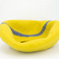 Whiskers Home Yellow Soft Felt Cat Cave 100% New Zealand Wool Whisker's Home