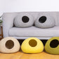 Solid Color Felt Cat Cave 100% New Zealand Wool handmade color floral blue gray green cream yellow bunny pet product comfy