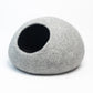 Solid Color Felt Cat Cave 100% New Zealand Wool handmade color floral blue gray green cream yellow bunny pet product comfy