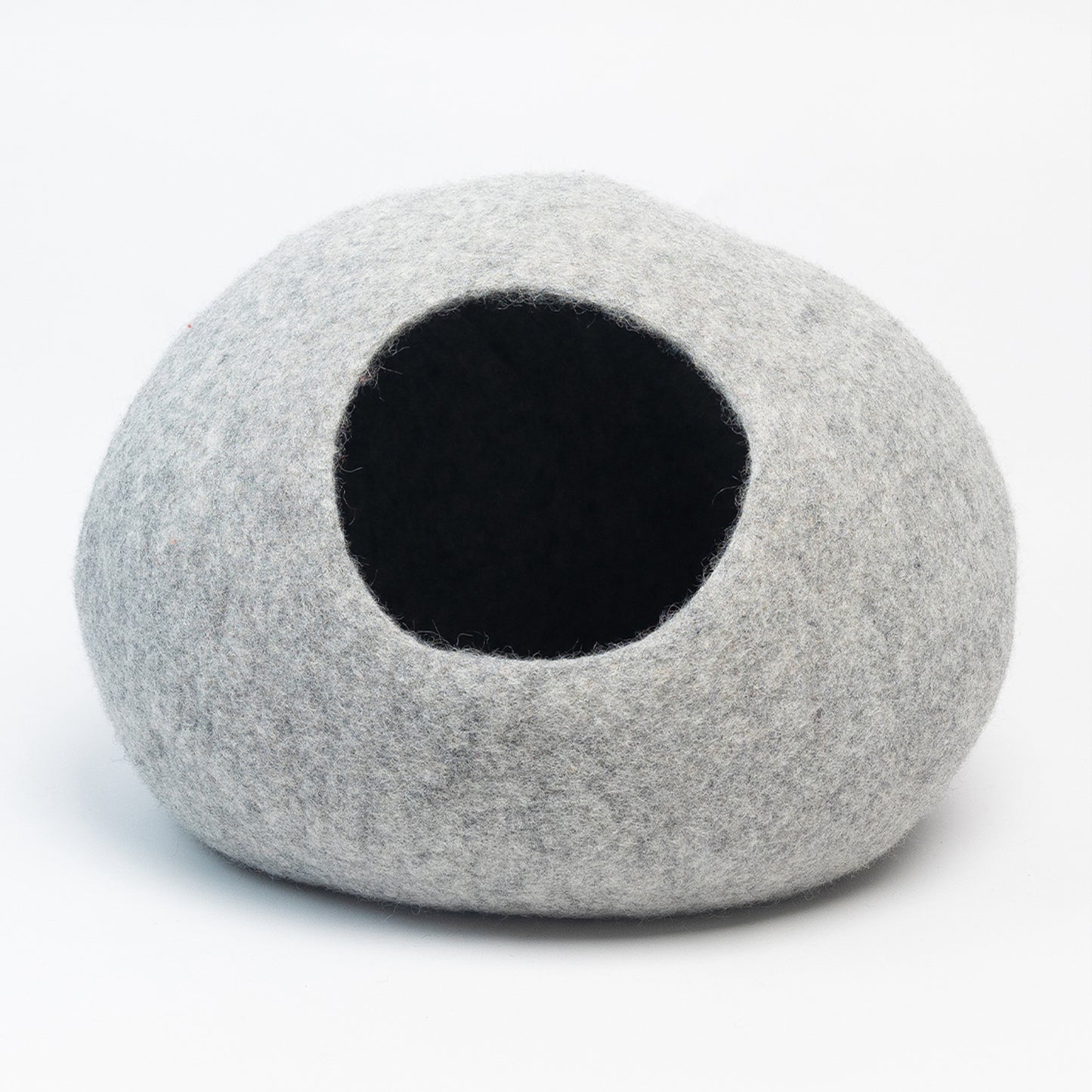 Solid Color Felt Cat Cave 100% New Zealand Wool handmade color floral blue gray green cream yellow bunny pet product comfy