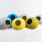 Solid Color Felt Cat Cave 100% New Zealand Wool handmade color floral blue gray green cream yellow bunny pet product comfy