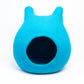 Bunny Ear Felt Cat Cave 100% New Zealand Wool handmade color floral blue gray green cream yellow bunny pet product comfy