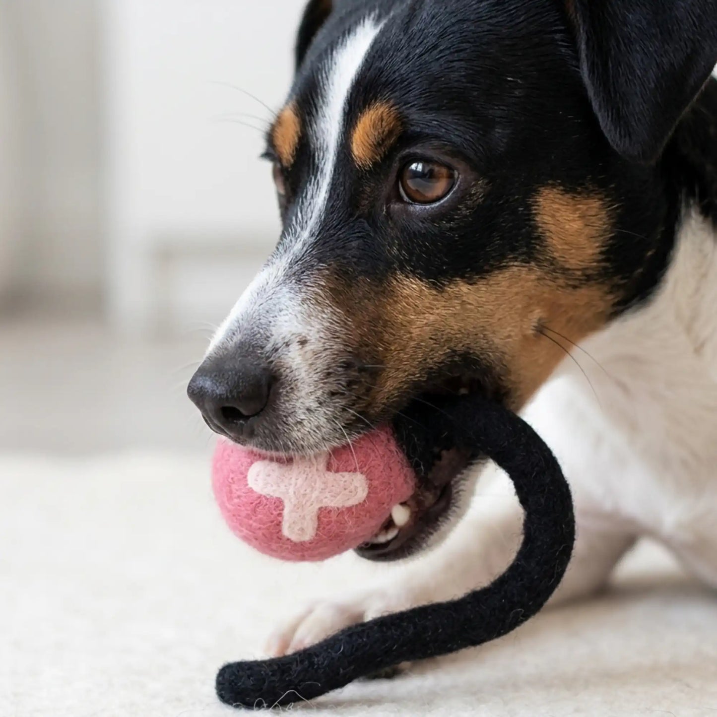 Handmade Felt Bone Bauble Pet Toy