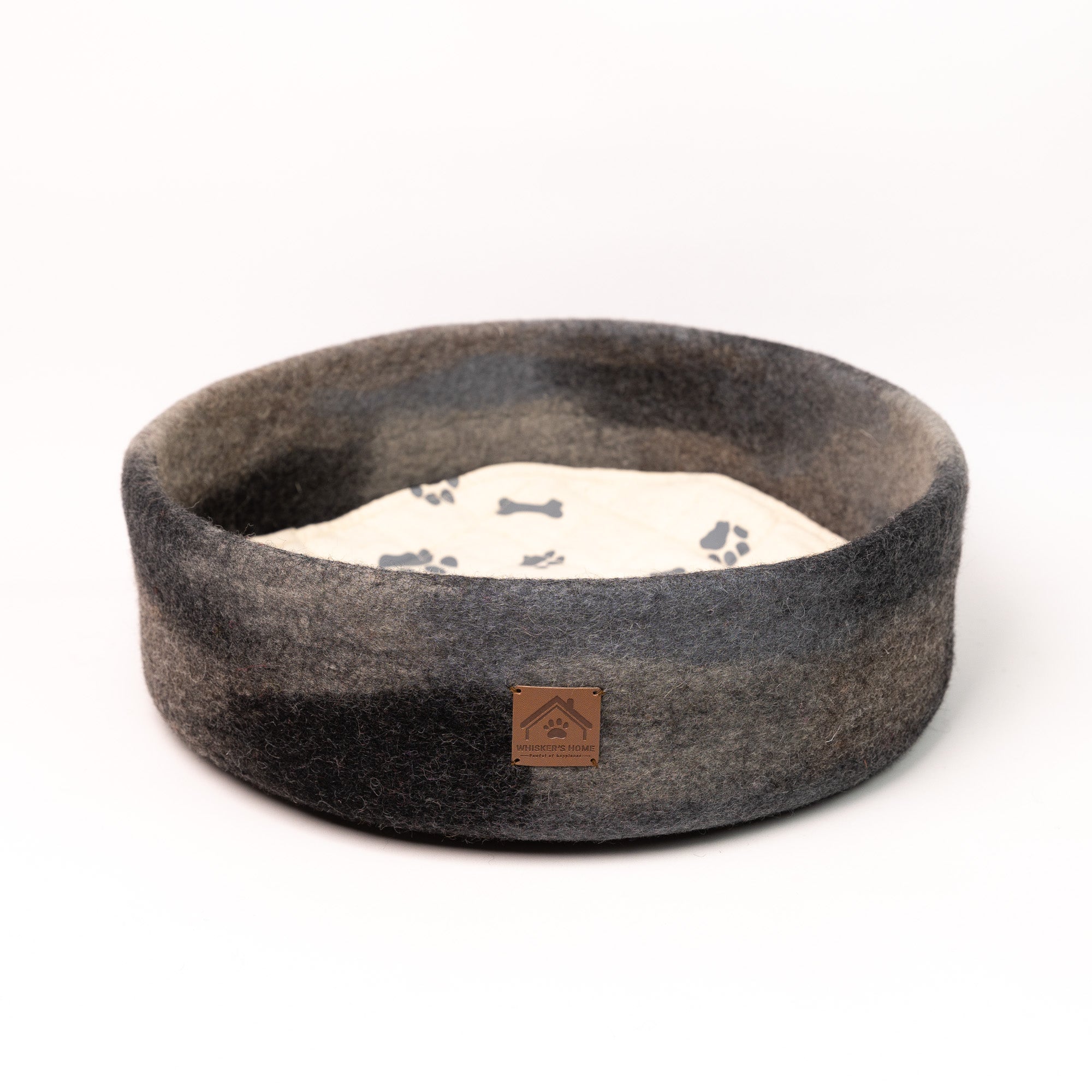 Muted Color Felt Pet Bed