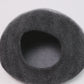 Wool Felt Gradient Cat Bed 100% New Zealand Wool color black gray 