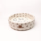 Spotty Handmade Felt Pet Bed 100% New Zealand Wool handmade color floral gray white cream pet product comfy