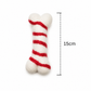 Handmade Felt Candy Cane Bone Pet Toy