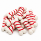 Handmade Felt Candy Cane Bone Pet Toy