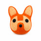 Handmade Felt Fox Fetch Toy