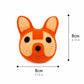 Handmade Felt Fox Fetch Toy