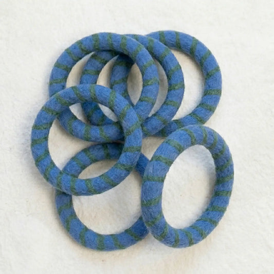 Handmade Felt Toy Ring for Dogs