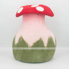 mushroom, green cat cave, red cat cave, mushroom design cat cave